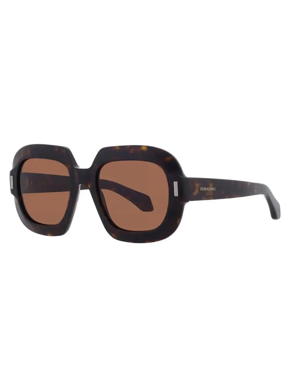 Ferragamo Brown Square Ladies #265287F83B